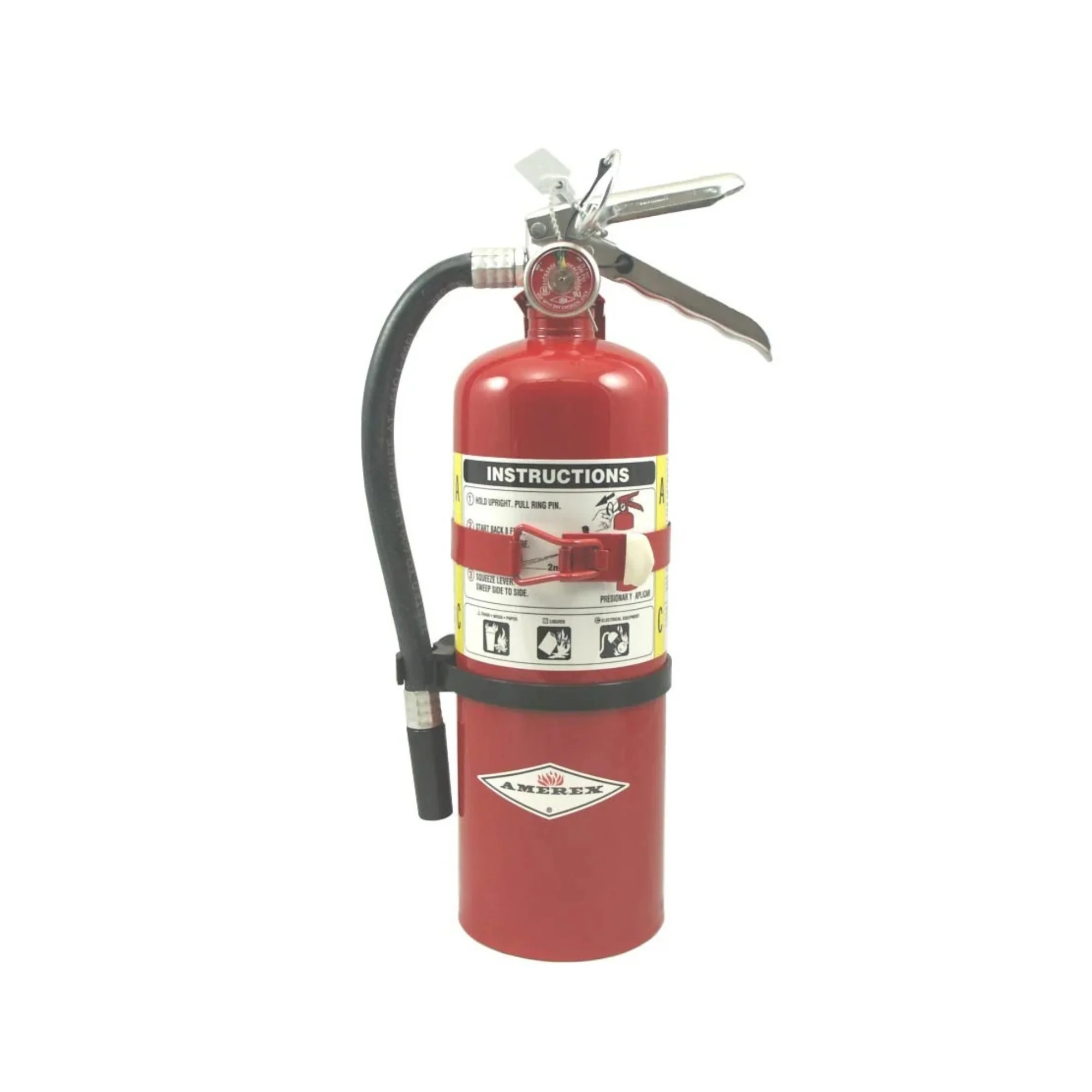 Amerex B402T 5 lb Multi-Purpose Fire Extinguisher - Class A B C Protection