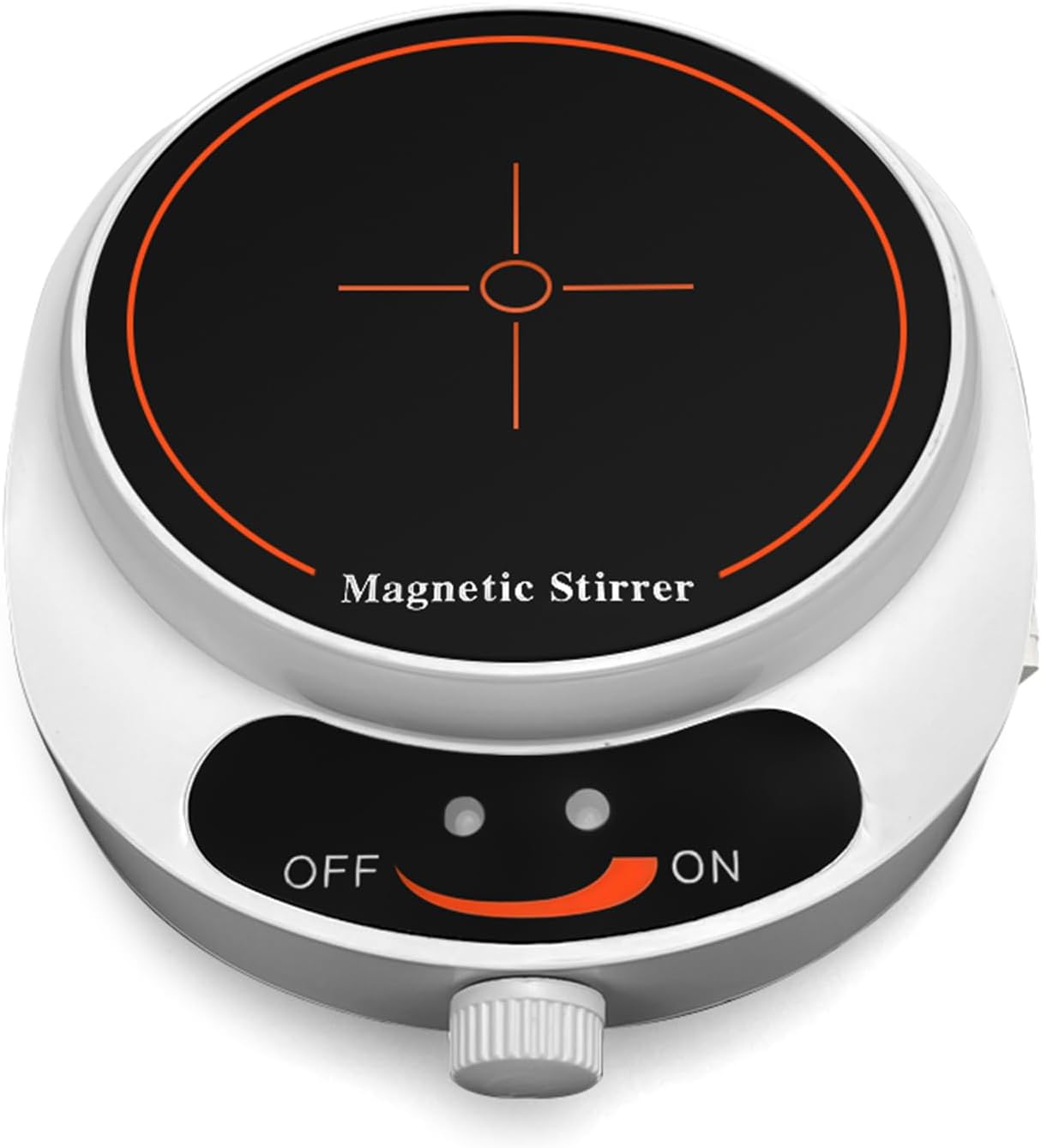 4.3in Laboratory Magnetic Stirrer, 1L Mini Mixing Table, Adjustable Speed, Speed 4000 RPM, USB Power Supply, for Lab and Homebrew