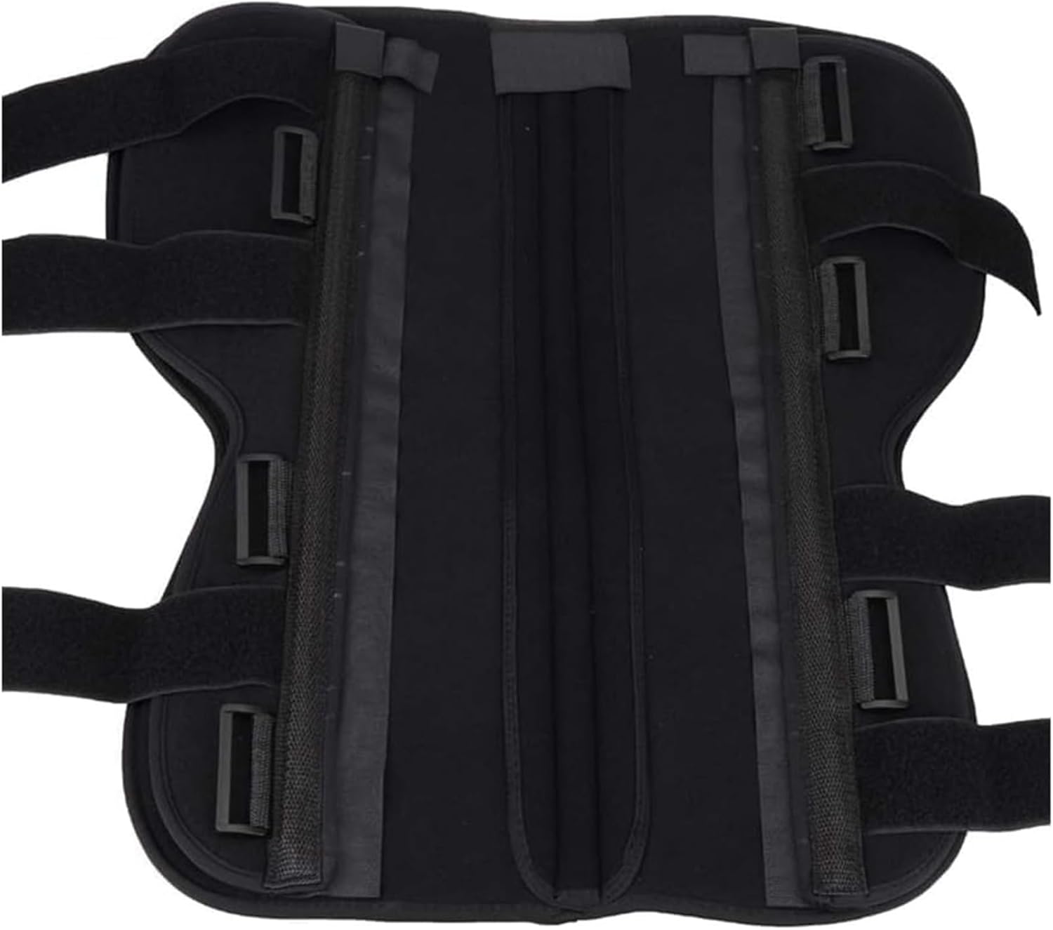 Knee Joint Fixation Belt, Knee and Leg immobilization Stabilizer, Straight Knee Splint, Adjustable Knee Immobilizer Brace Support, for Knee Pre-and Postoperative & Injury or Surgery Recovery.(Black,Me