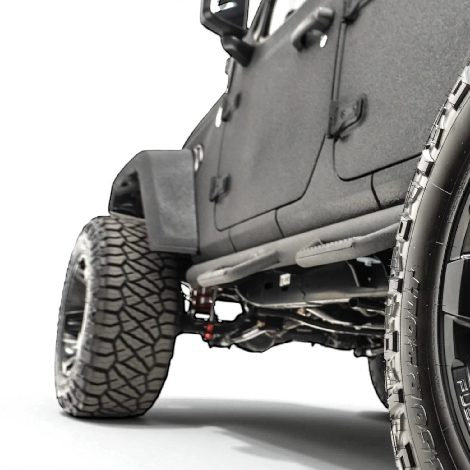 Jeep Wrangler 2018-2026 Stationary Steel Side Steps