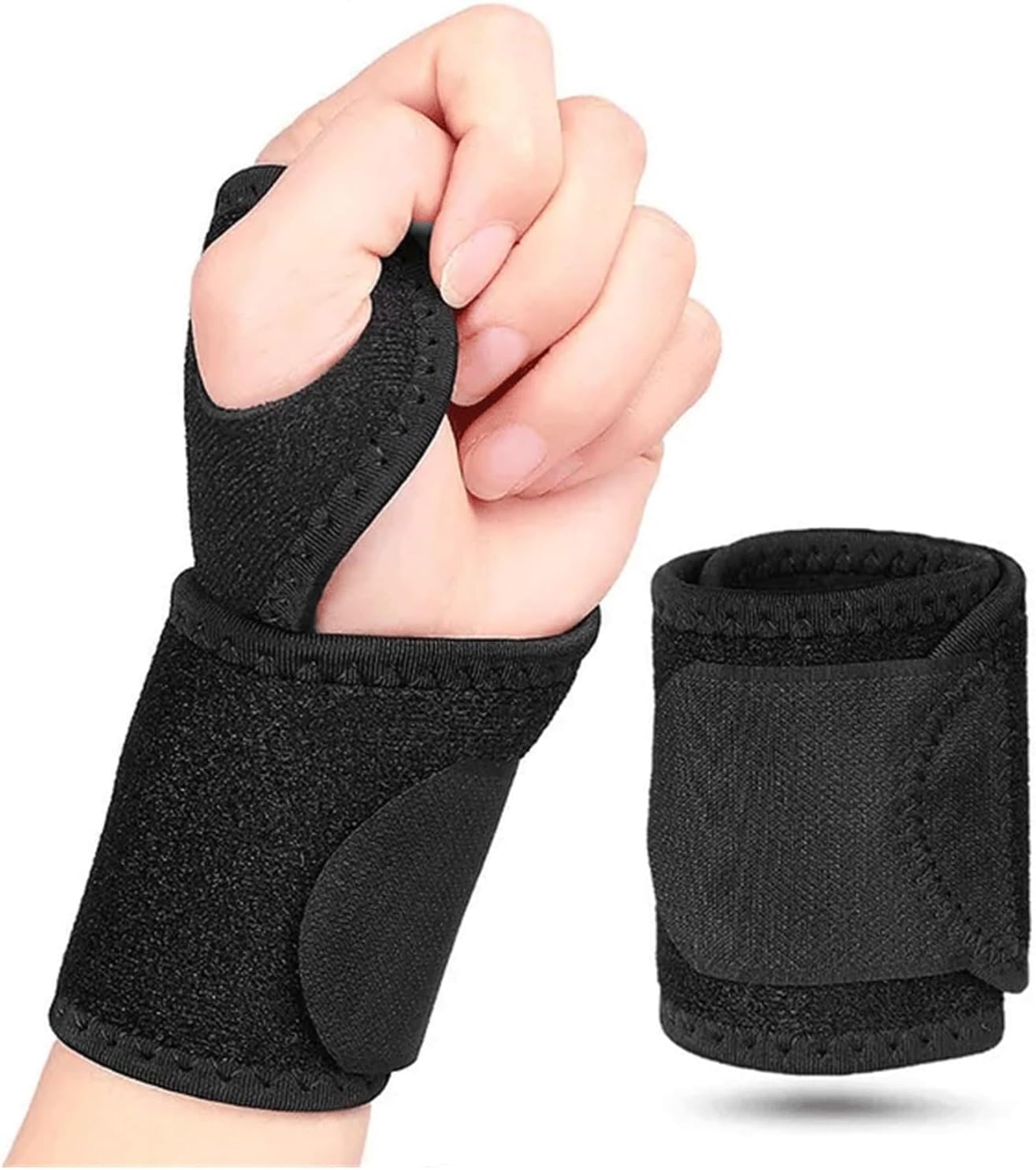 1Pc Gym Wrist Band Sports Wristband New Brace Support Splint Fractures Carpal Tunnel Wristbands for Fitness