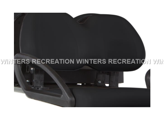 Club Car, Standard Seat Bottom Assembly, Black