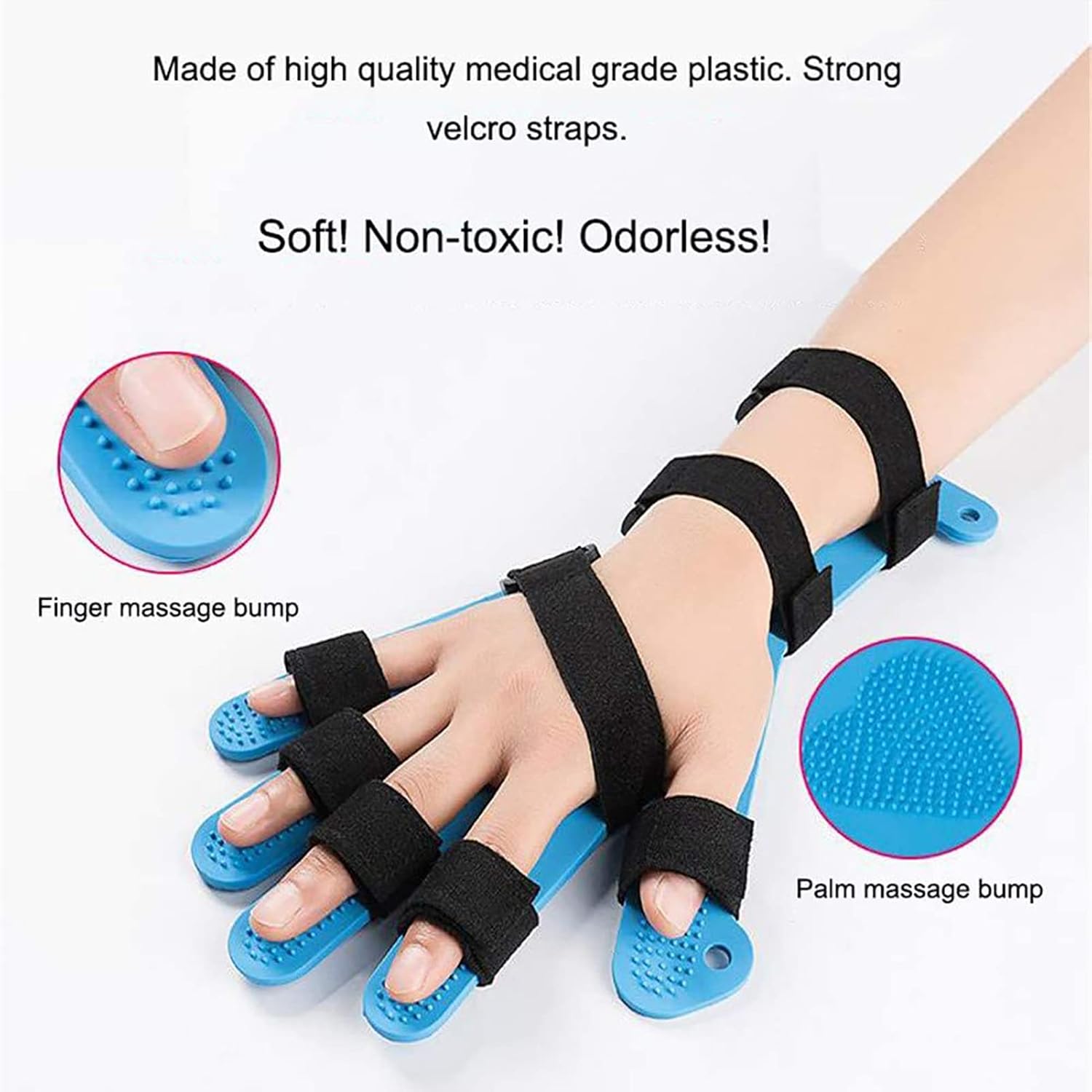 Finger Training Board Finger Splint Fingerboard Train Finger Orthotic Point Stroke Rehabilitation Equipment Medical Hand Wrist Training Orthosis Device Brace Support