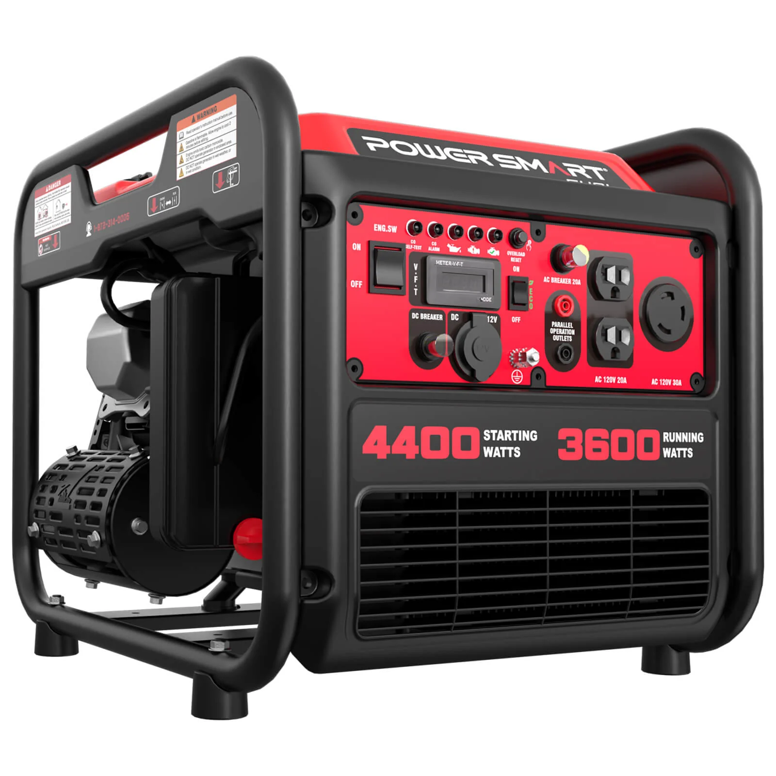 Preorder: 4400W Open Frame Inverter Generator w/ CO Alert DL5040-W