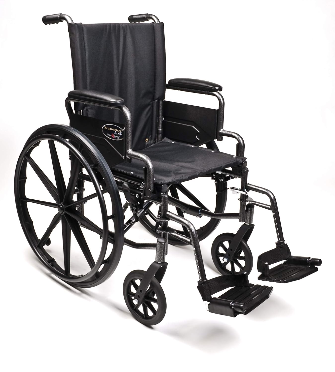 Everest & Jennings Traveler L4 Lightweight Wheelchair – Our Lightest Manual Adult Wheelchair – 18x16