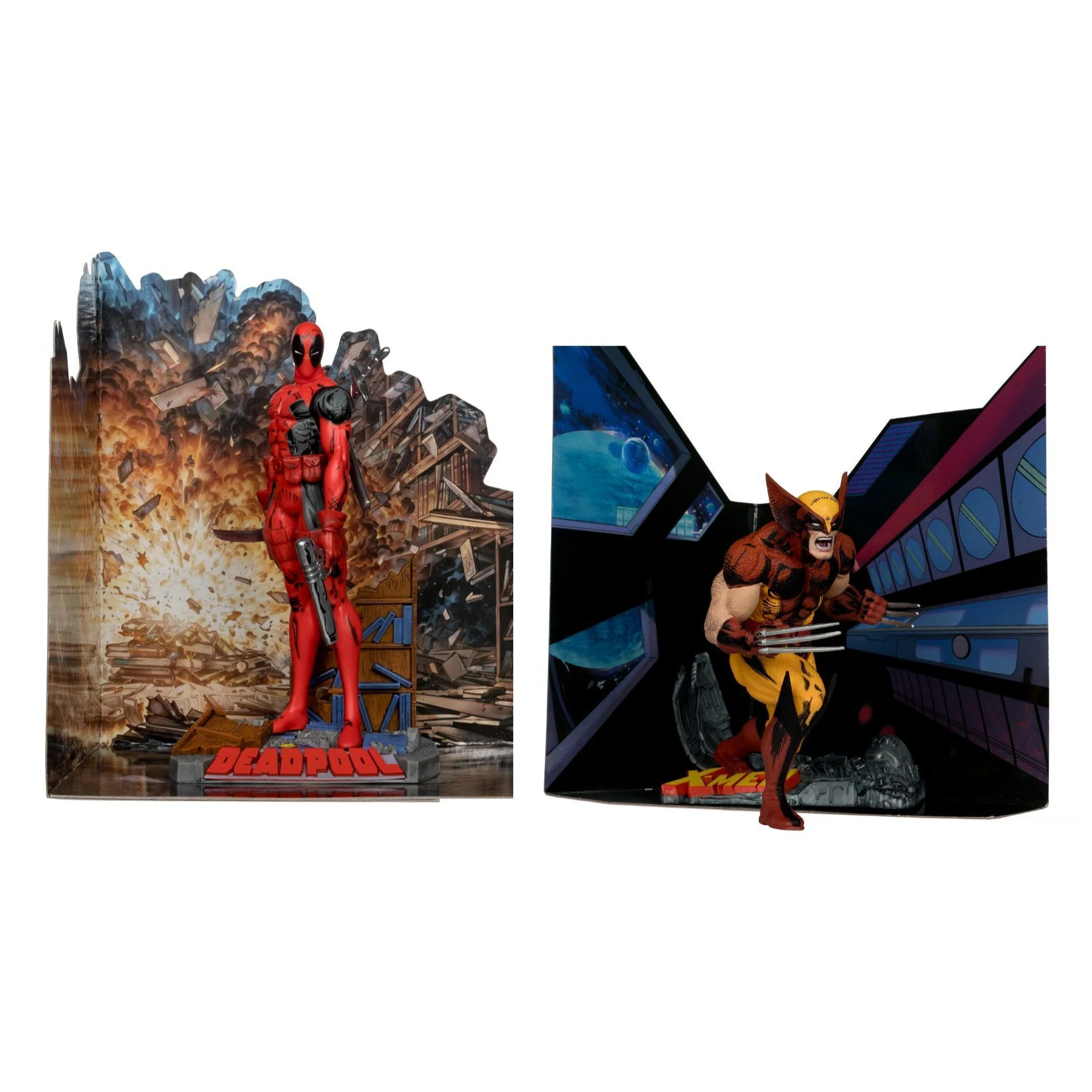 McFarlane Toys - Marvel Deadpool & Wolverine 1:10th Scale Figures (Bundle)