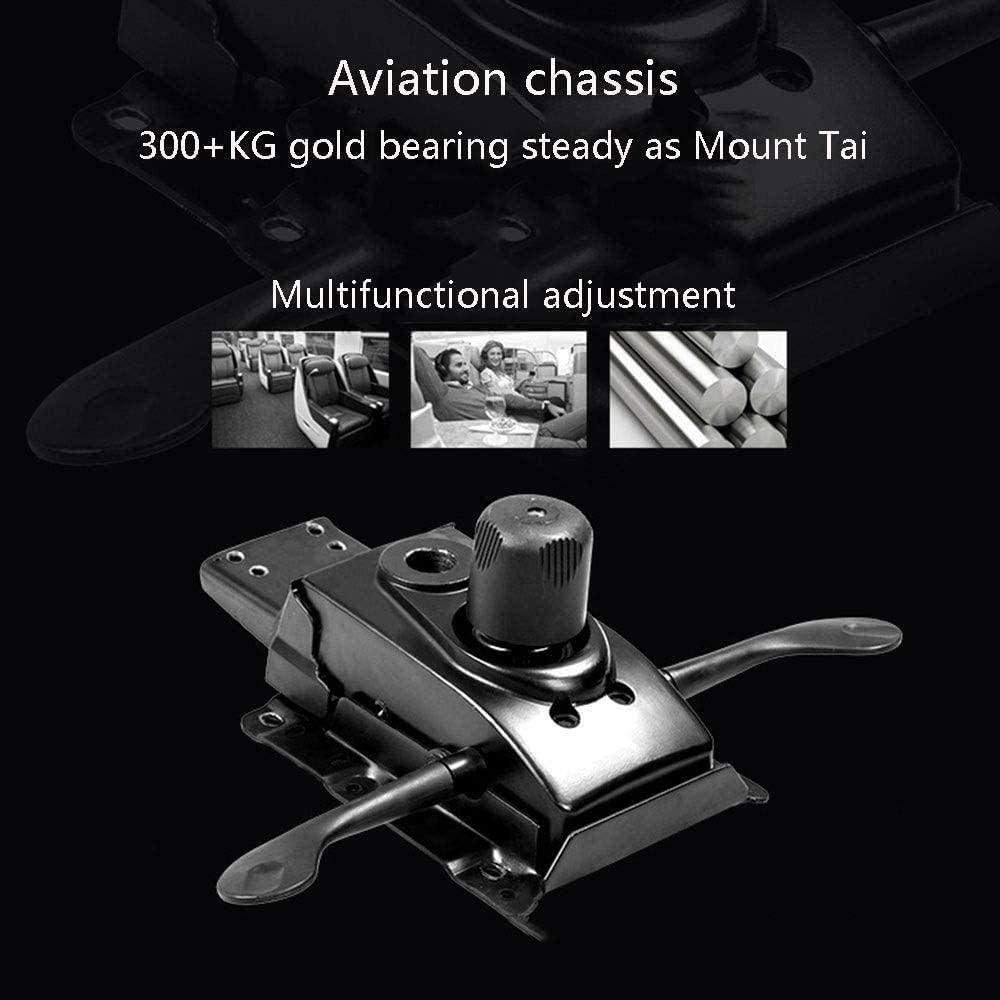 Commercial Ergonomic High Back Executive Mesh Chair, with Adjustable Lumbar Support, Headrest and 3D Armrests Configure Chassis Functions (C One Size)