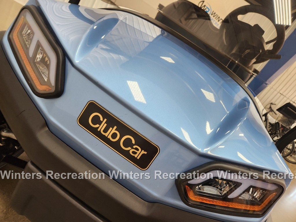 2021 Club Car Tempo Lithium Ion DELUXE STREET READY Golf Cart, Ice blue