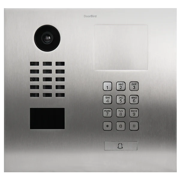 DoorBird D2101KH IP Video Door Station, 1 Call Button in Stainless Steel V4A