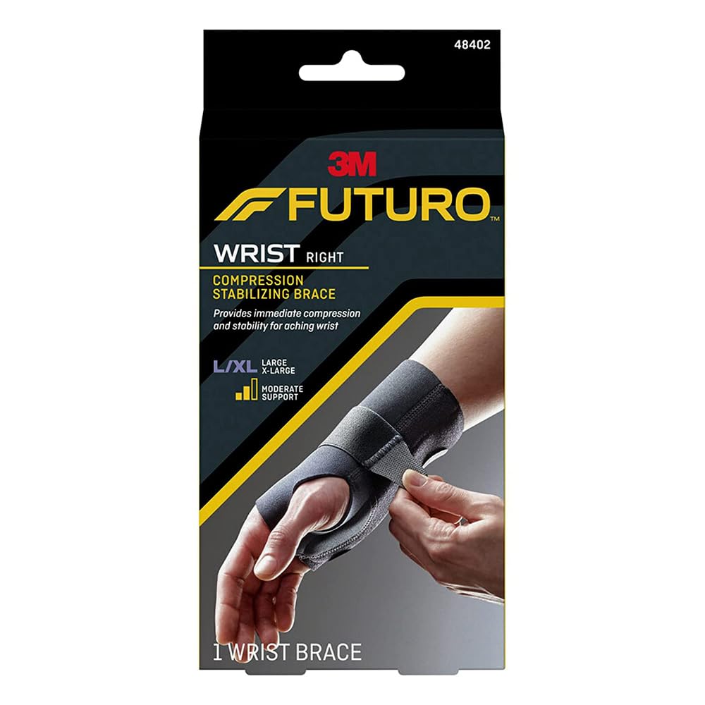 Futuro Energizing Wrist Support Right Hand Large/ X-Large - 1 each, Pack of 3