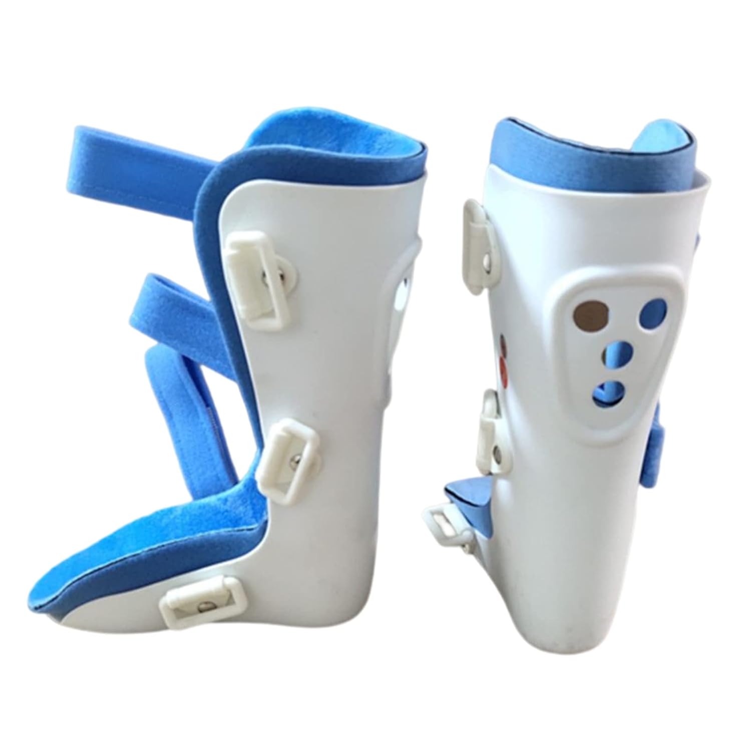 SFKLYU Kids AFO Drop Foot Splint Children's Ankle Foot Orthosis Ankle Foot Brace Night Splint Support for Children's Ankle Sprain Calf Fracture Rehabilitation,Left+right,M