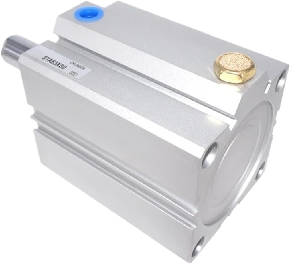 STA series compact single acting cylinder (spring extended), cylinder diameter 16-80mm, multiple short stroke options (5-50mm)(Bore 25mm,Storke 25mm)