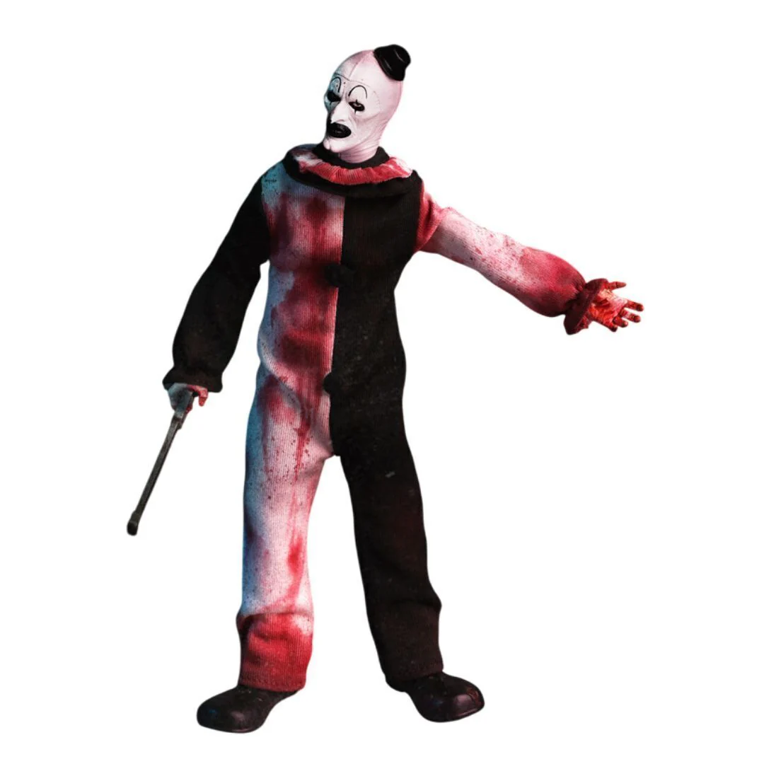 Mezco Toyz- Terrifier Art the Clown Deluxe One:12 Collective Action Figure