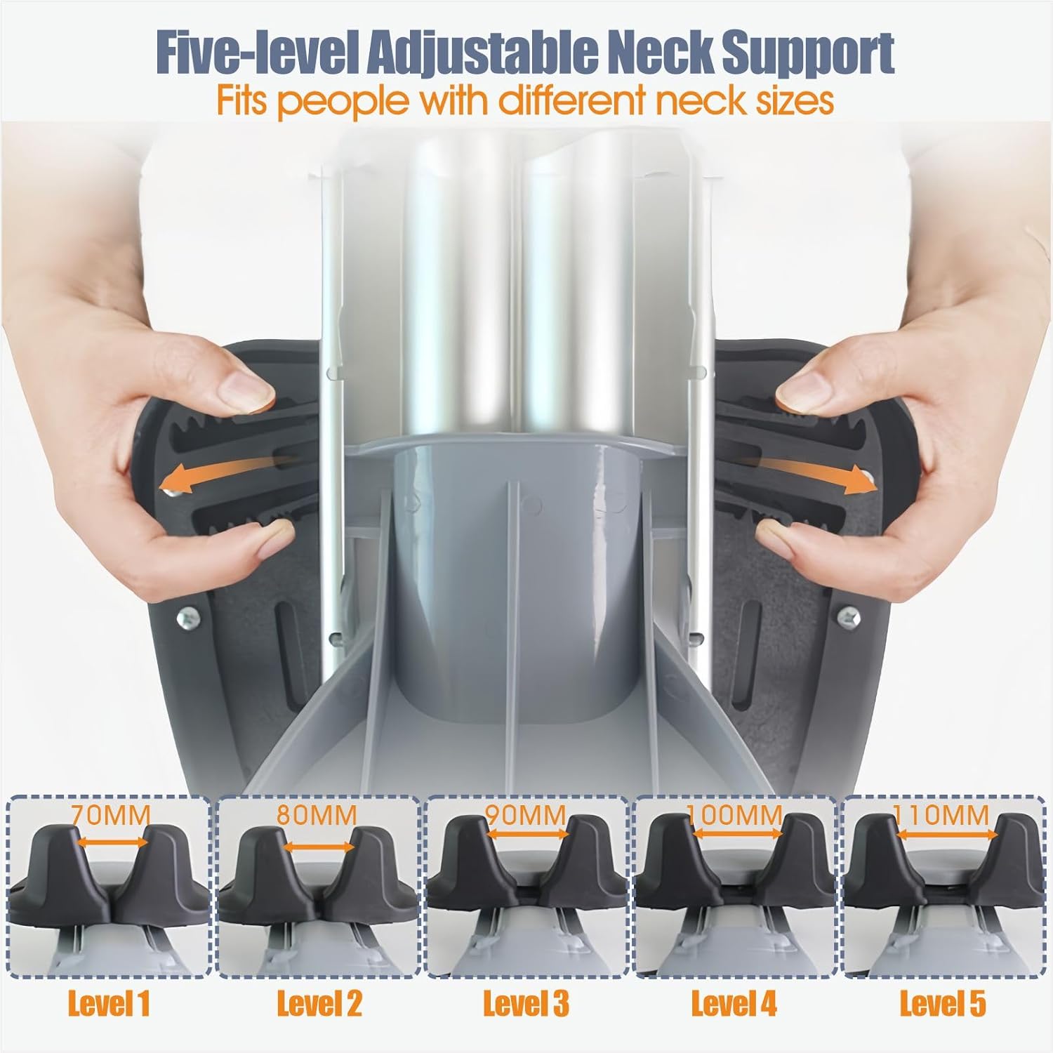 Home Cervical Neck Traction Device - Neck Relaxer and Stretcher for Pain Relief, Spinal Decompression, Pinched Nerve
