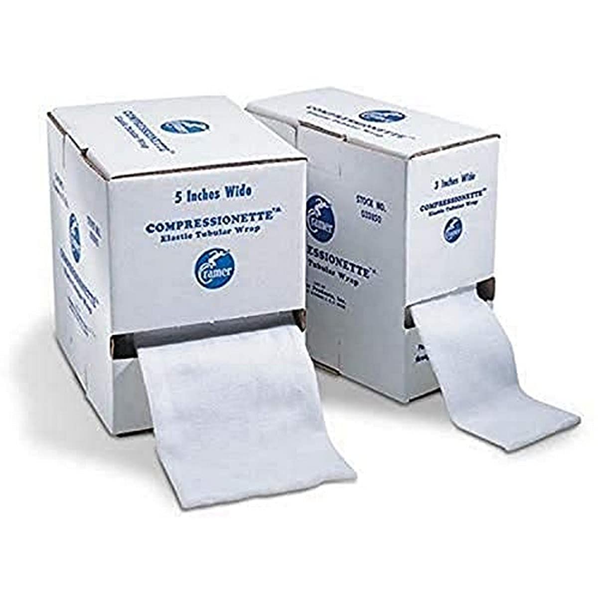 Cramer Compressionette, Tubular Bandage, Provides Compression and Reduces Arm/Leg Swelling, Prevents Turf Burn for Football, Soccer, and Lacrosse, Athletic Training Room Supplies, 5