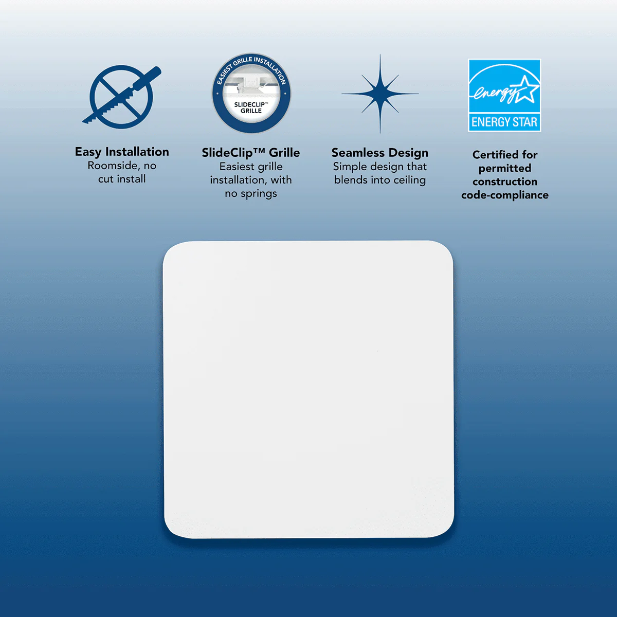 Broan Roomside Series BE8 Bathroom Exhaust Fan