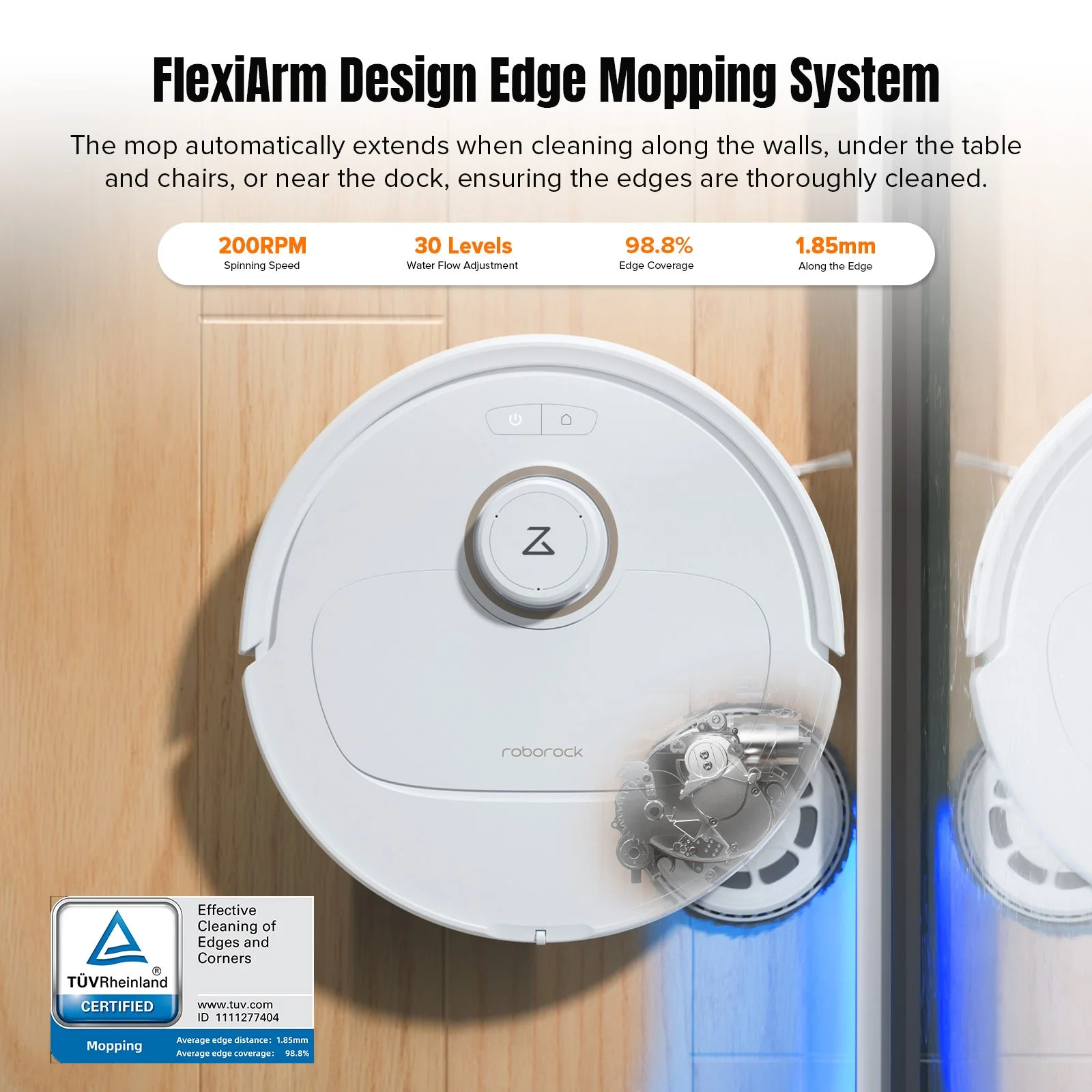 【Certified Refurbished 90% New】Roborock Qrevo MaxV with Multifunctional Dock 2.0