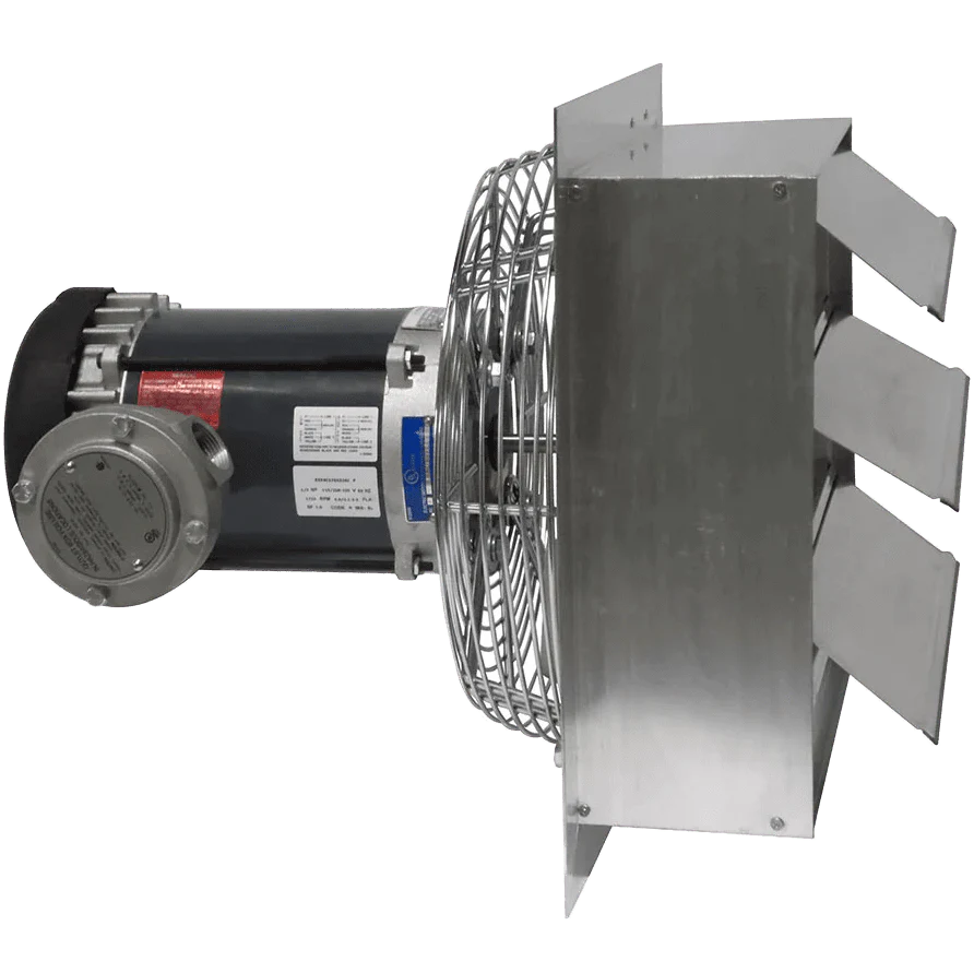 Canarm AX 16-In. Explosion Proof Aluminum Wall Mount Shutter Exhaust Fan