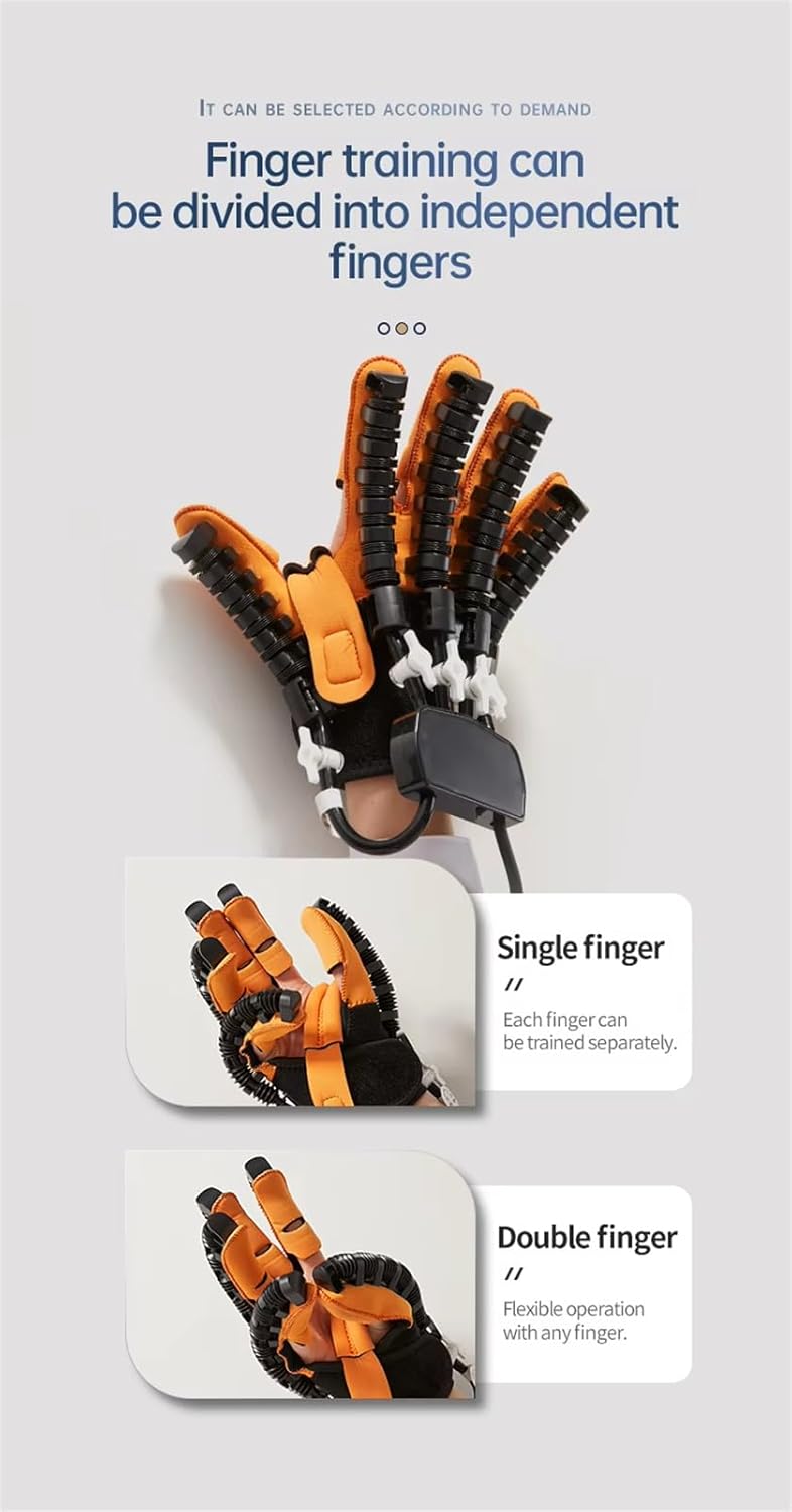 Finger Rehabilitation Stroke Hand Training, Rehabilitation Robot Glove, Finger Orthosis, Solve ​Finger ​Stiffness Functional Hand Splint