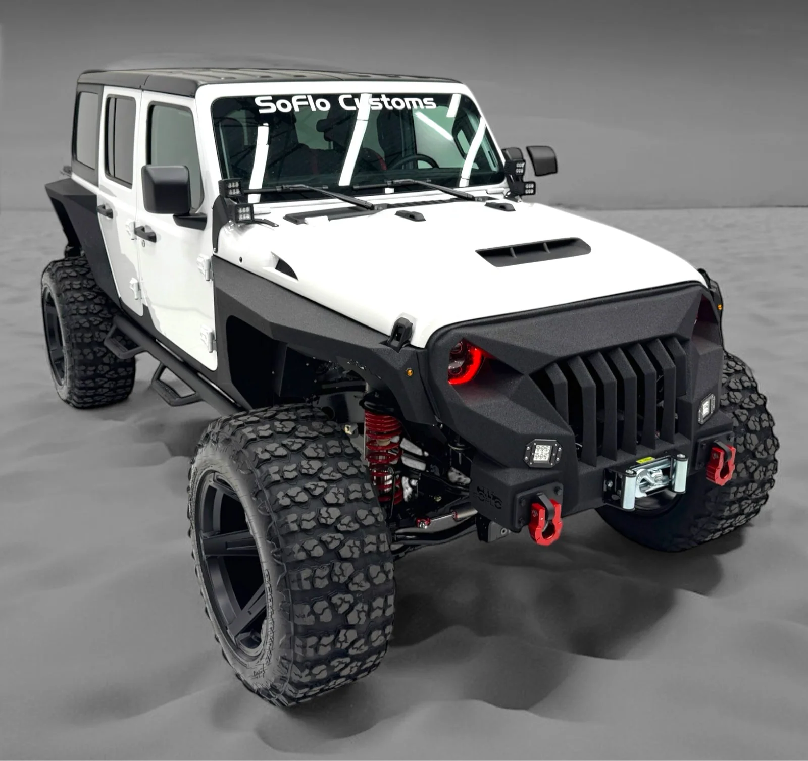 Jeep Wrangler Front Sniper Fenders 2018-2025