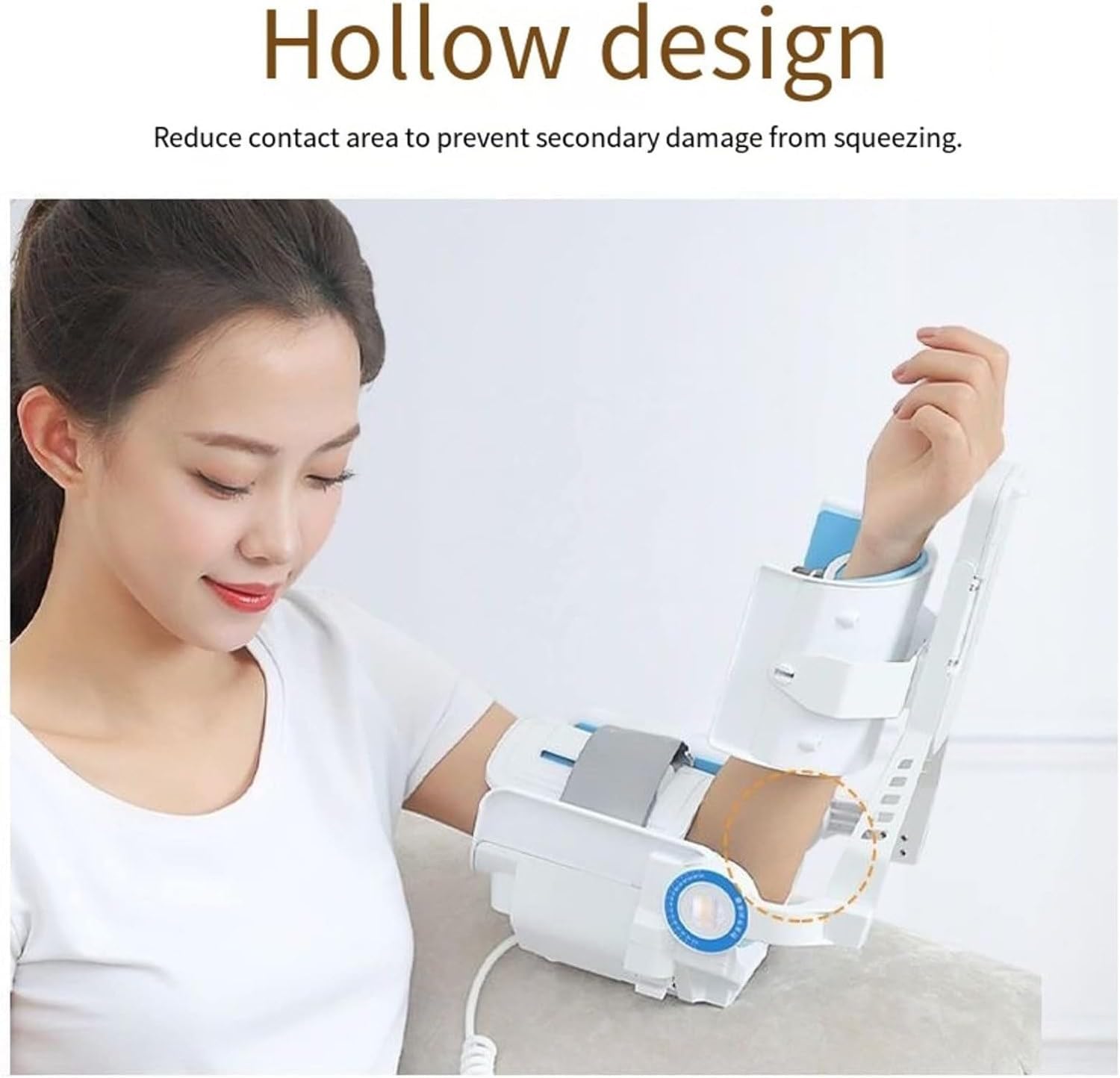 Brace Electric Elbow Joint Rehabilitation Device, Wireless Intelligent Control Precisely Control The Extension & Flexion Angle for Stroke Hemiplegia Patients
