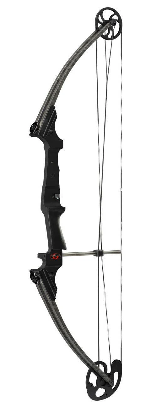 Genesis Archery Original Compound Bow (Left Hand, Black)