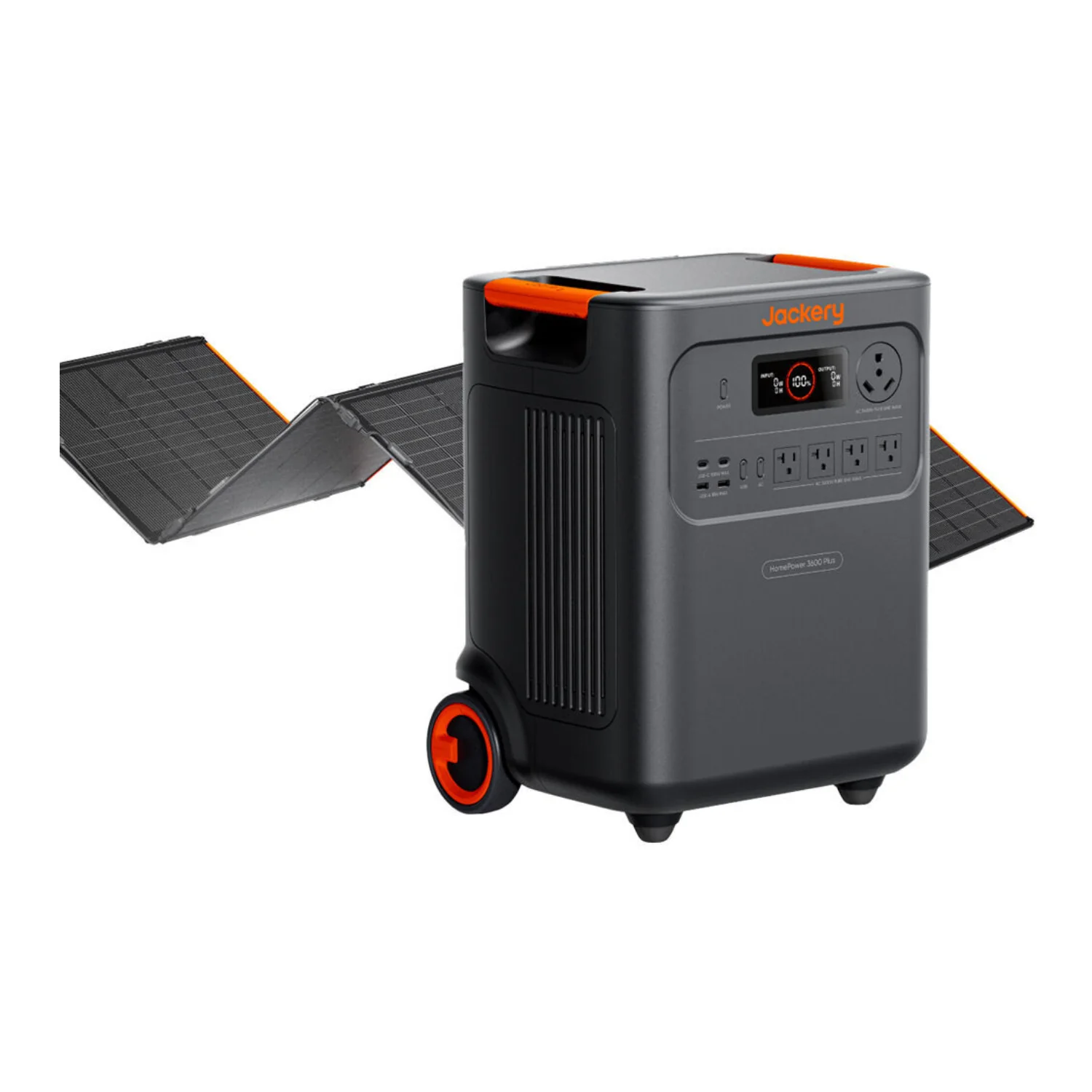 Jackery HomePower 3600 Plus Portable Power Station with SolarSaga 500 X
