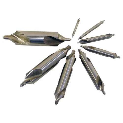 #11-#18 × 60 Degree HSS Center Drill Set - Bell Type