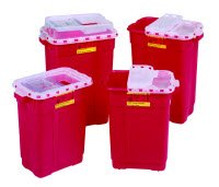 305666 PT# 305666- Container Sharps XL Red 19gal 5/Ca by, Becton-Dickinson