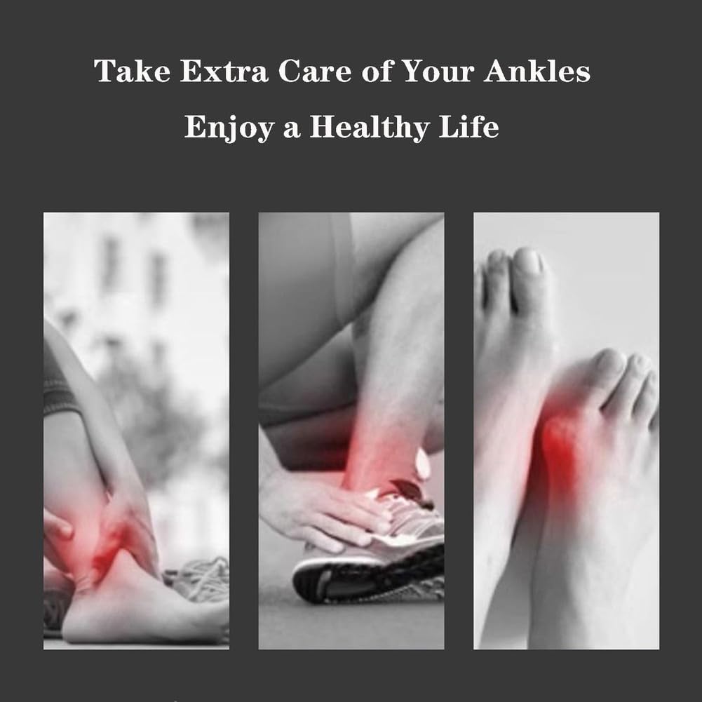 SFKLYU Ankle Stabilizer Brace, Othopedic Drop Foot, AFO Drop Foot Splint, Walking Sleeping Othopedic Drop Foot Support for Support Plantar Fasciitis,A Pair,M