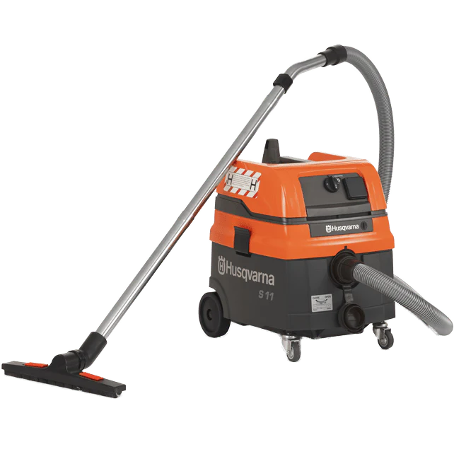 Husqvarna S11 HEPA H-Class Dust and Slurry Wet/Dry Industrial Vacuum