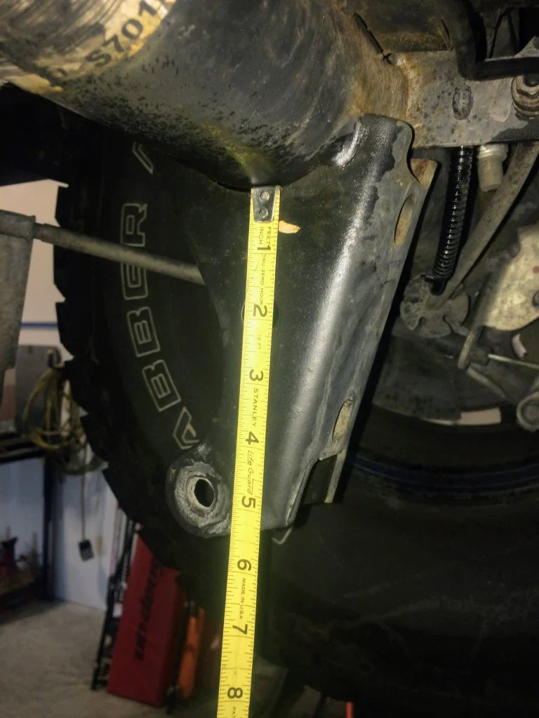 Rear High Clearance Shock Extension Brackets – Transit (2015+)