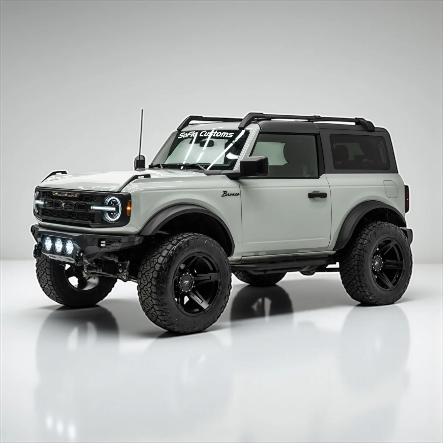 Ford Bronco Baja Front Bumper w/ Lights 2021-2026