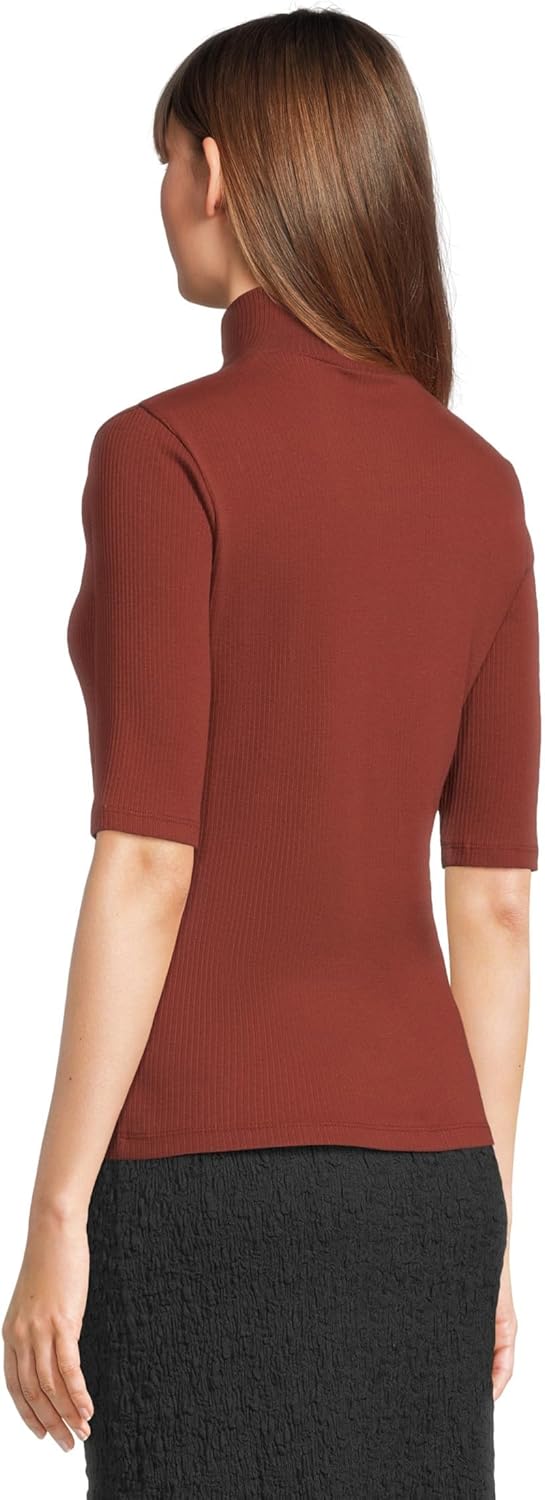 Vince Women's Elbow SLV Turtleneck