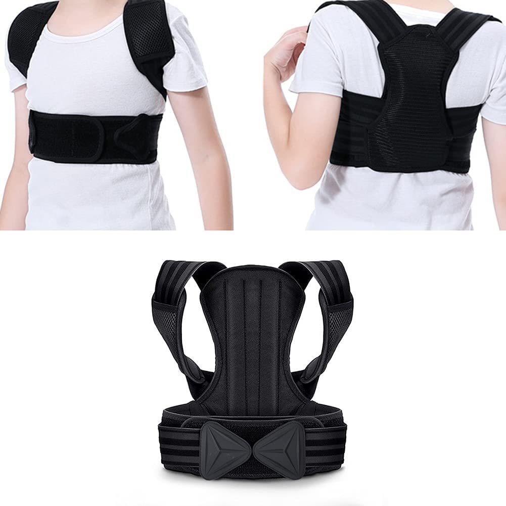 Posture Corrector for Men,Adjustable and Breathable Upper Providing Pain Relief for Neck,Spine,Back,Shoulders, Improves Posture and Provides Back Support,M