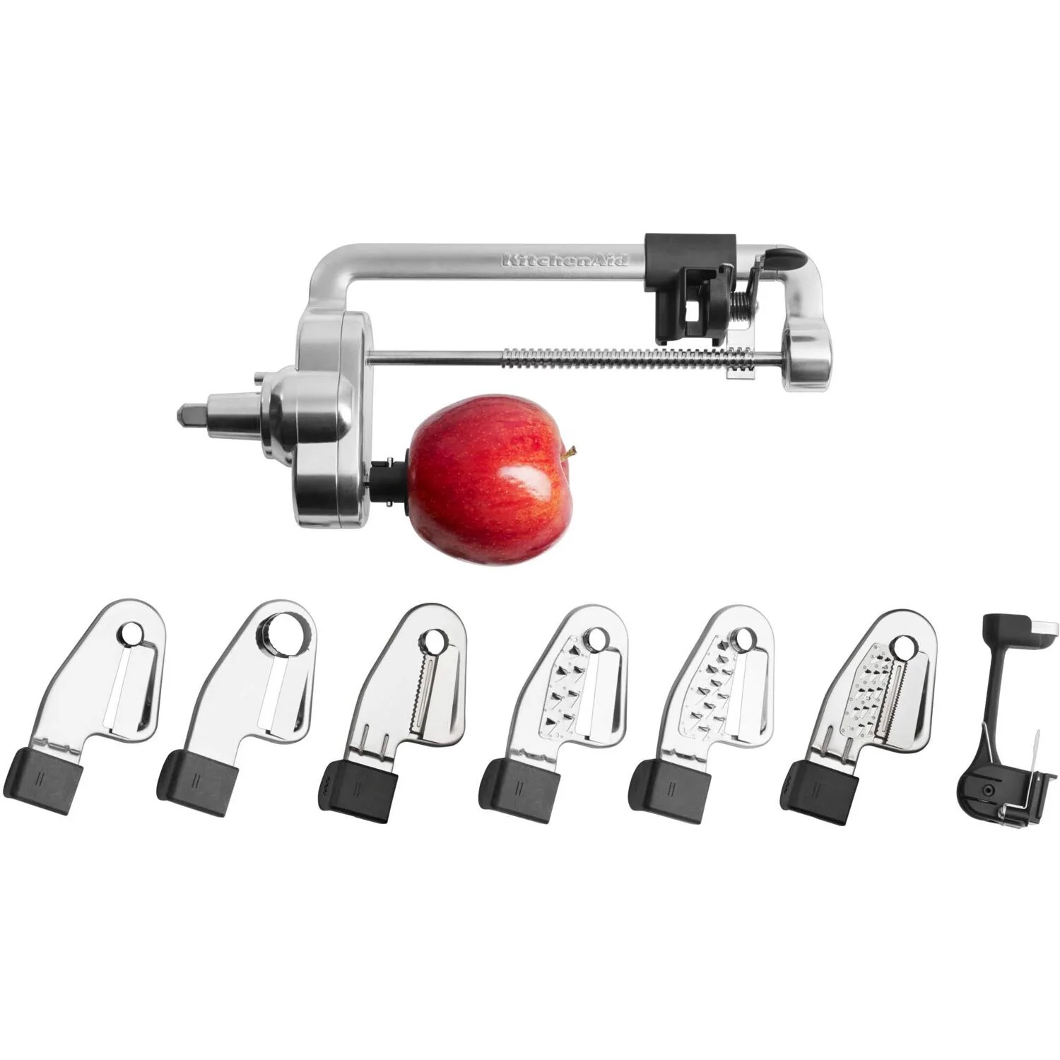 KitchenAid 7 Blade Spiralizer Attachment with Peel, Core and Slice Attachment (KSM2APC)