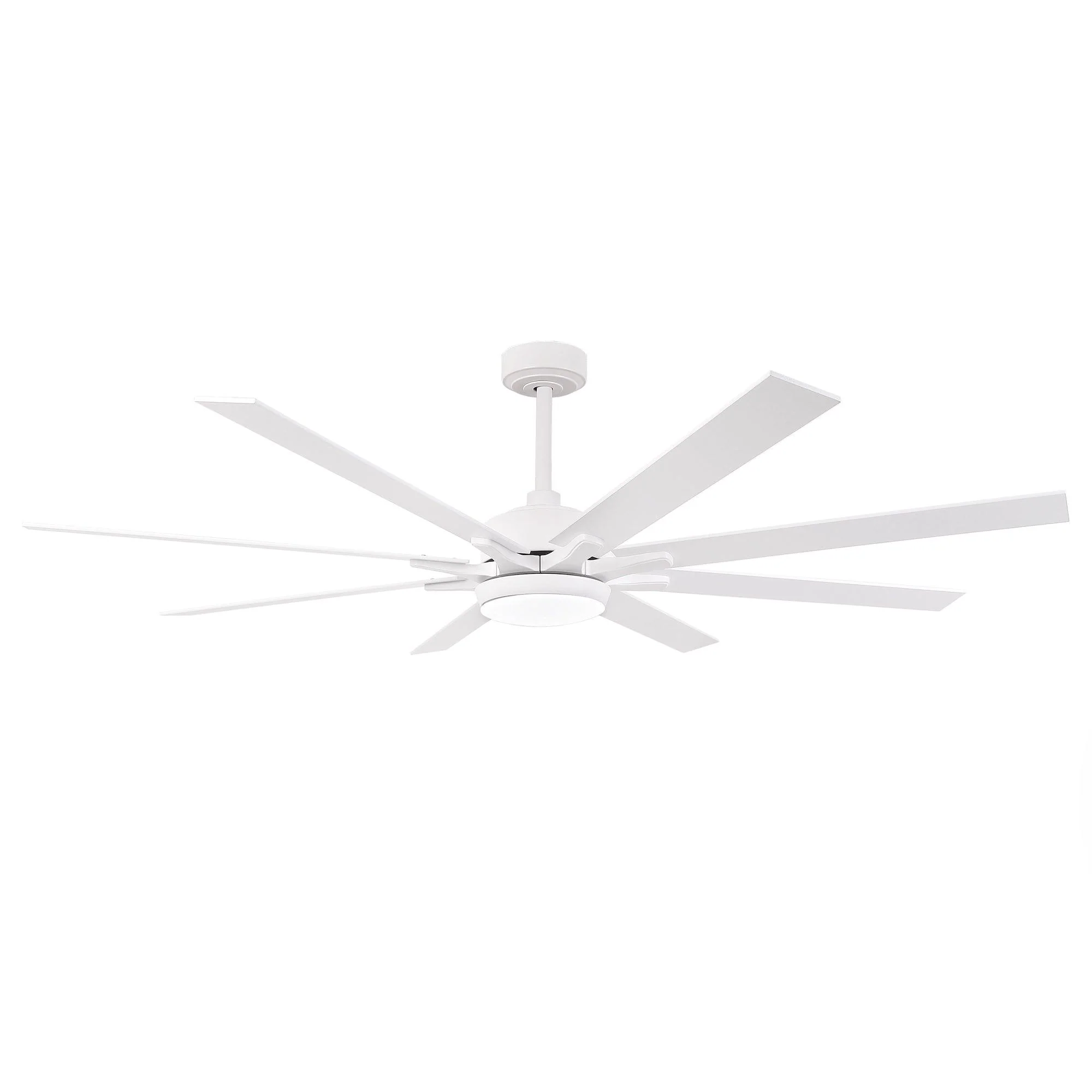 Parrot Uncle 65-Inch Teresa Modern Double-Sided Blades Ceiling Fan with Remote Control and LED Light