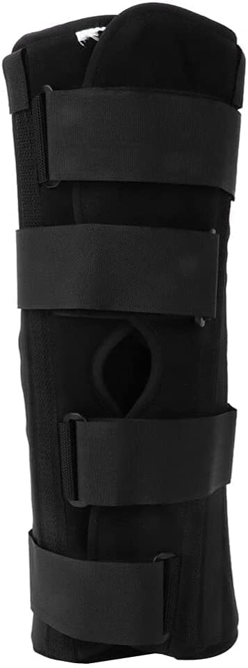 HUANGJUN Knee Fractures Splint Knee Immobilizer Full Leg Brace Comfort Rigid Support for Knee Pre-and Postoperative & Injury or Surgery Recovery