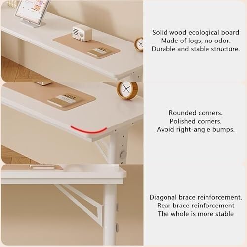 Adjustable Height Overbed Table, Mobile Rolling Hospital Bed Desk, Laptop Workstation with Wheels, Bedside Table for Bedroom & Home Use(180 * 60cm)