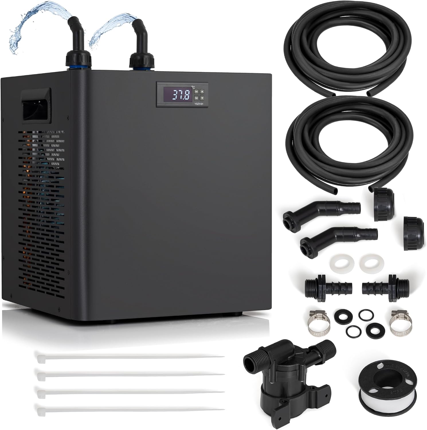 Chiller 2.0 for Ice Bath and Cold Plunges Including All Hoses and Pumps. 1/3 HP, 2/3 HP, 1 HP Models