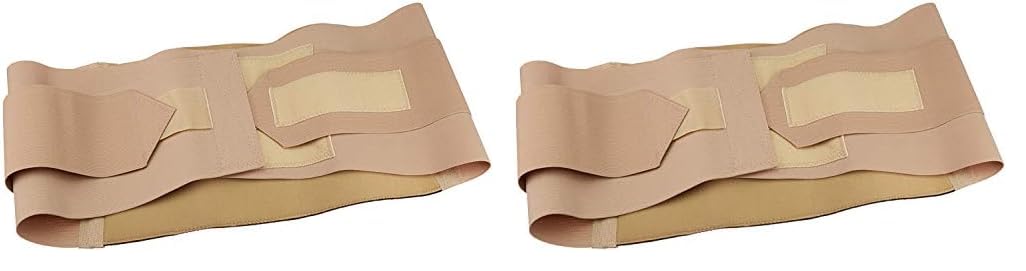 Rolyan Elastic Lumbar Support, Elastic Back Brace, X-Large (Pack of 2)