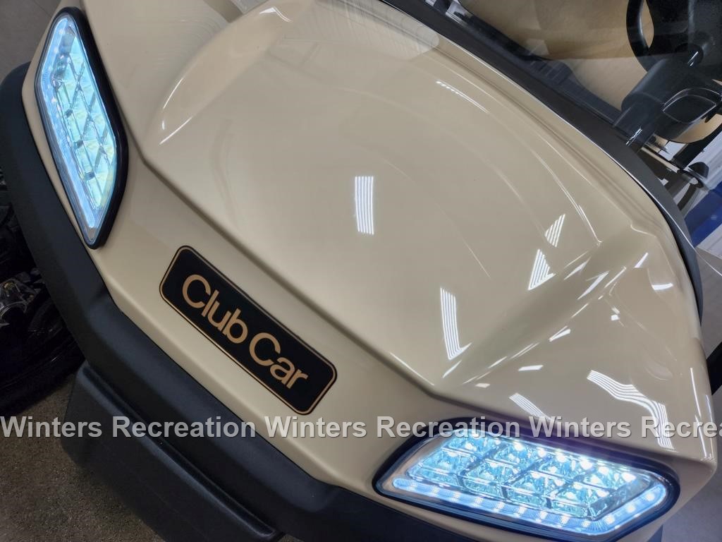 2020 Club Car Tempo Electric STREET READY Golf Cart, Beige