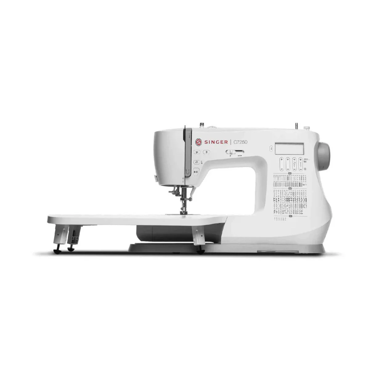 Singer C7250 200-Stitch Computerized Sewing Machine with Extension Table