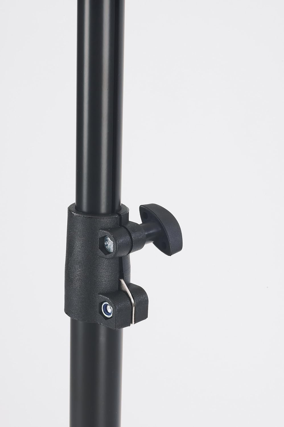 K&M König & Meyer Bass Clarinet Stand 15060.011.55 Pre-Assembled Stable Secure Stand | Adjustable Support Arms w/Tilt & Width | Endpin V Base Holder | Folds Compact For Travel | German Made | Black