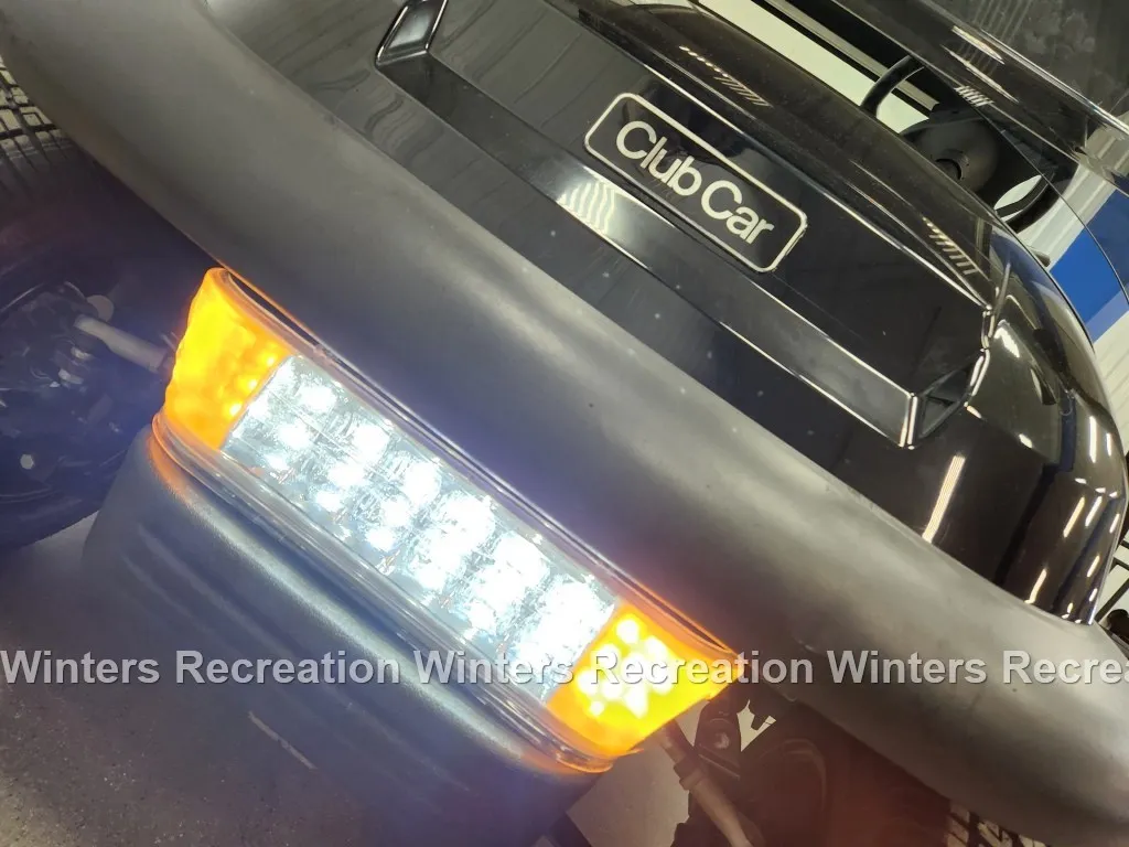 2022 Club Car Precedent Lithium Ion DELUXE STREET READY Golf Cart, Black Beauty