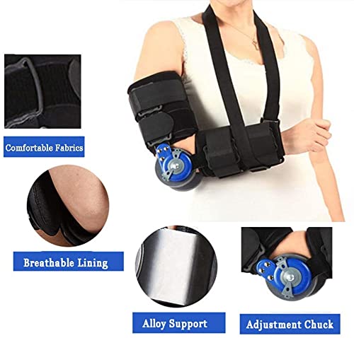 Hinged Elbow Brace Elbow Support Brace For Cubital Tunnel Syndrome Night Splint Arm Elbow Splint Immobilizer Brace For Ulnar Nerve