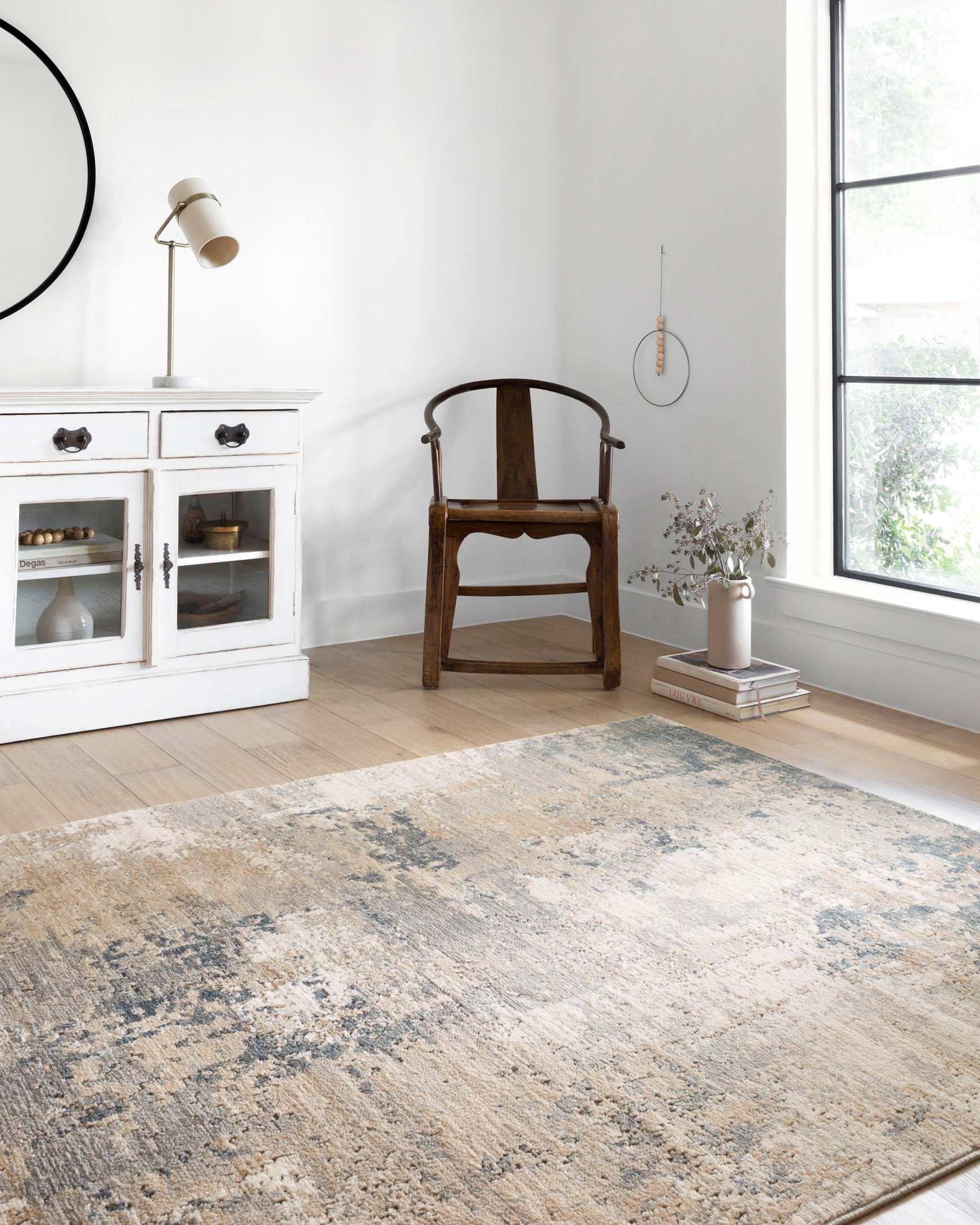 Loloi II Teagan Collection - - Power Loomed Rug in Sand & Mist (TEA-06)