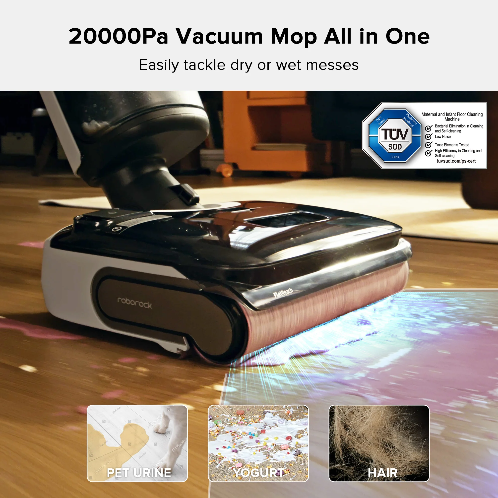 Roborock F25 Vacuum TTS