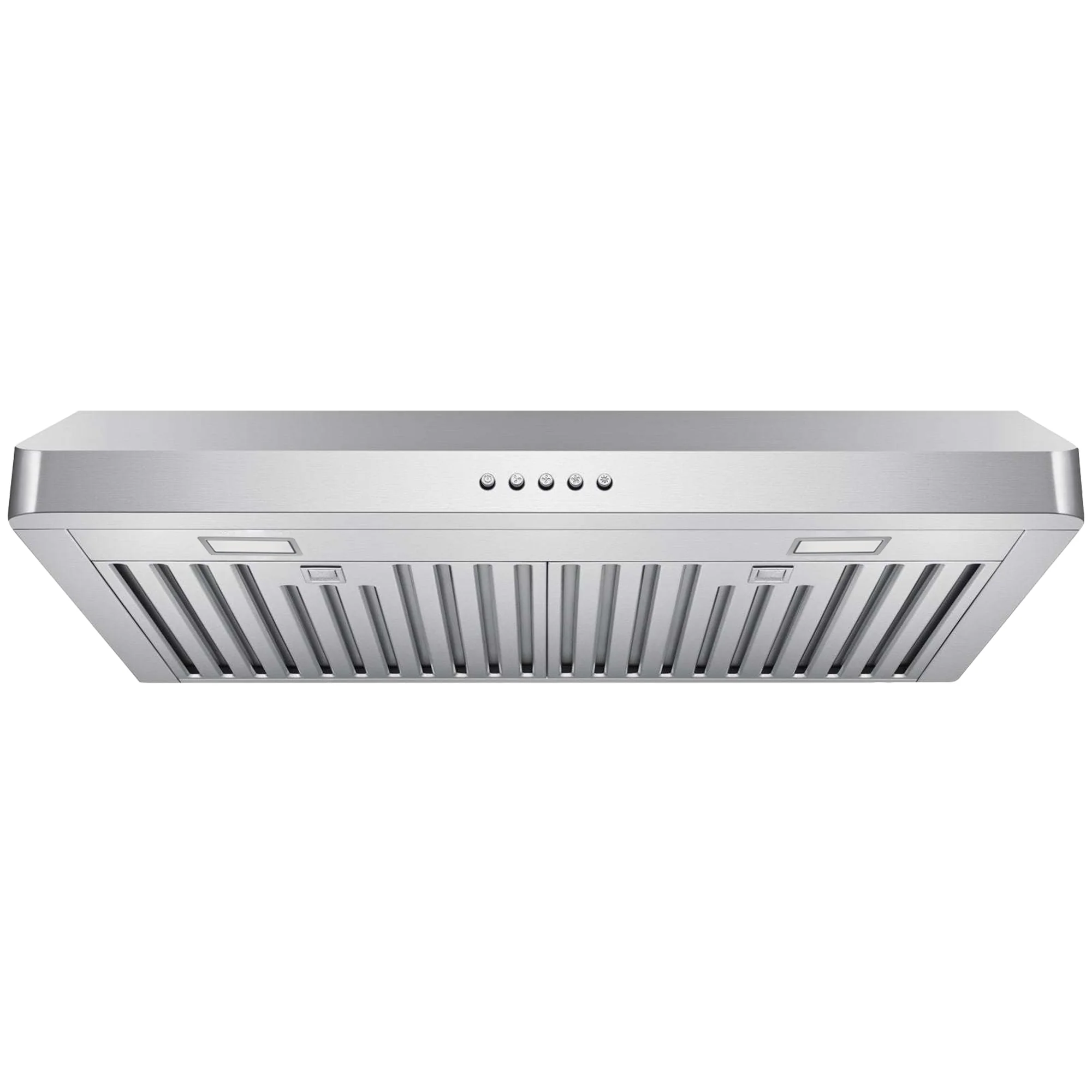 Victory Luna 30-Inch 600 CFM Under Cabinet Range Hood in Stainless Steel with Push Button Control (Luna-M-30)