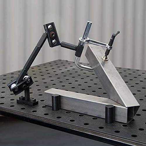 Strong Hand Tools Third Hand Modular Fabricator Arm, Fully Articulated, Fully Adjustable, 2 Hole Table Mounting Base, BuildPro & FrameBuilder Table Compatible, HAS40, Strong Hand Tools